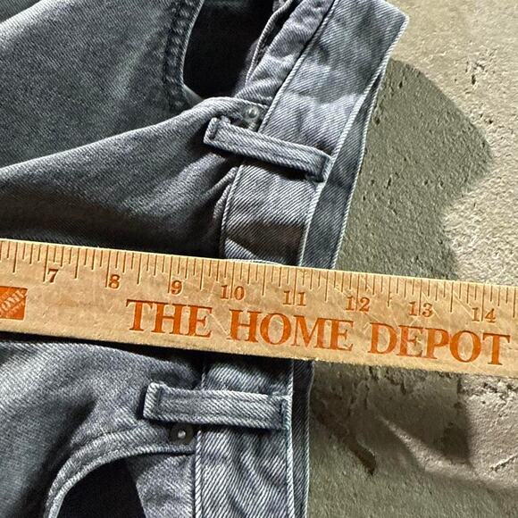 Grey Uniqlo Relaxed Fit Baggy Jeans - Picture 7 of 8